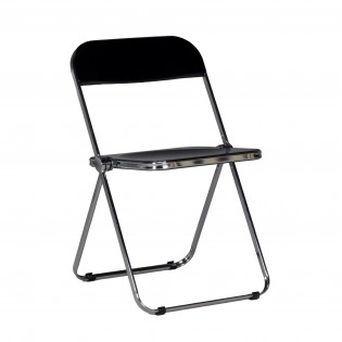 Chaise pliante de salle à manger EVA / Noir