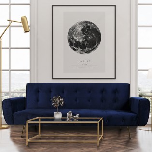 Bettsofa ODIN blau