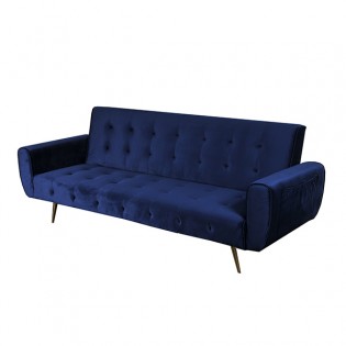 Canapé convertible ODIN bleu