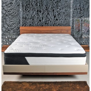 Matelas CASSIE 140x190 cm ressorts et mémoire de forme