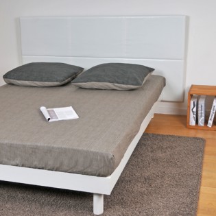 Bett Kopfteil / Kopteil 174x90x5 cm - Weiß