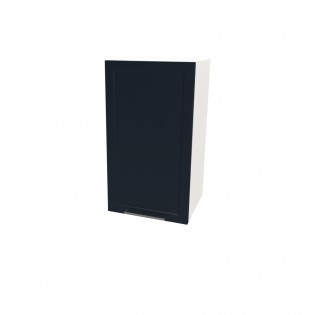 Küchenoberschrank 1 Tür - FROST 40cm / Weiß & Nachtblau