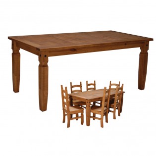 Table MEXICAINE bois massif  / Ciré