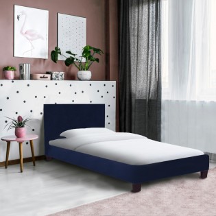 BETT 90x190 DUBLIN+ 1 Lattenrost / Blau