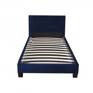 BETT 90x190 DUBLIN+ 1 Lattenrost / Blau