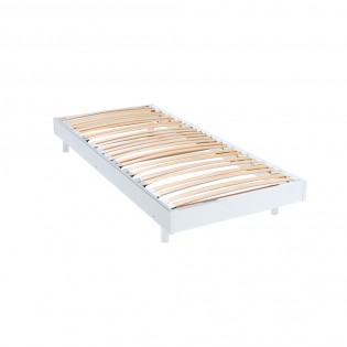 BETTRAHMEN SOMKIT mit Einlegerahmen/ 90x190, Weiß