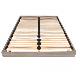 Sommier sur pied SOMKIT 140x190 / Décor Chêne grisé