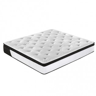 Matelas CASSIE 140x190 cm ressorts et mémoire de forme