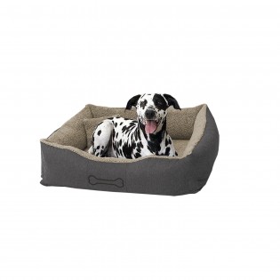 Hundebett GALA /Grau-Beige