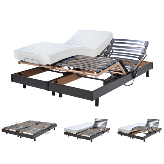 Sommier électrique FLEXPUR tête et pied relevable 80X200 , Achat/Vente  Matelas et Sommiers - Weber