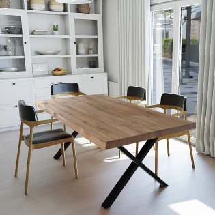 ESSTISCH CANTAL / 200x100 cm - Massive Eiche