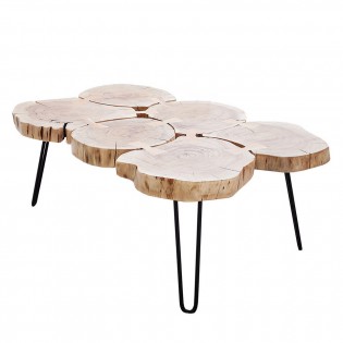 Table basse MADERA 105x70cm /Acacia