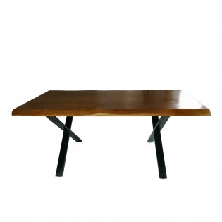 Table à manger FARO 150x90cm - 6 personnes / Acacia massif