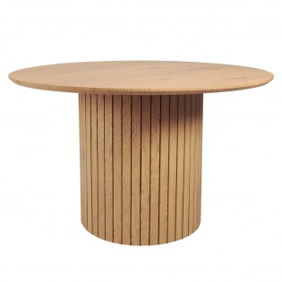 ESSTISCH BAHIA / Durchmesser120cm - Wildeiche Dekor