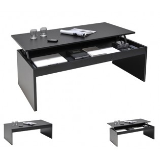 Couchtisch DARWIN 120x60cm / Schwarz